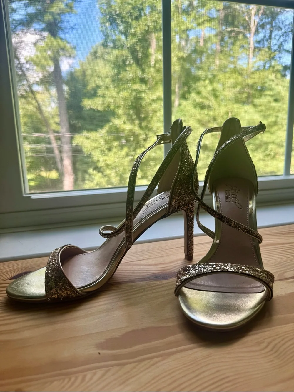 Jewel Badgley Mischka elegant gold